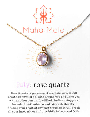 July (Rose Quartz)